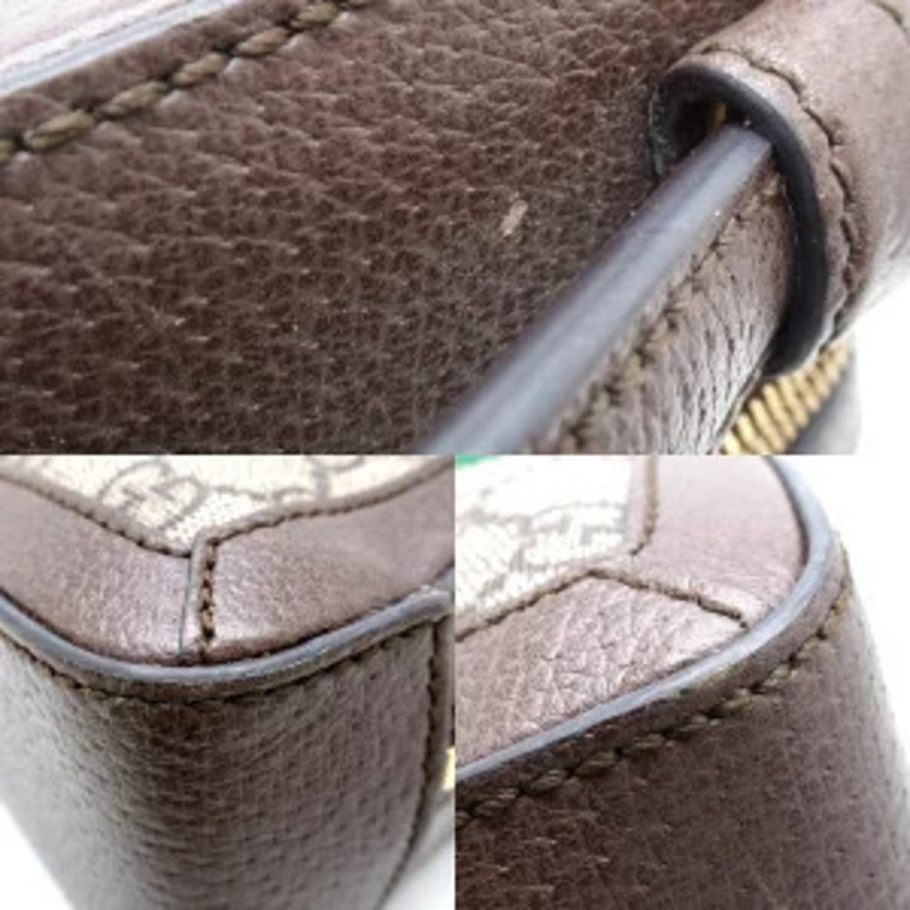 Gucci Canvas Shoulder Brown Supreme Crossbody GG Bag - Picture 4 of 9